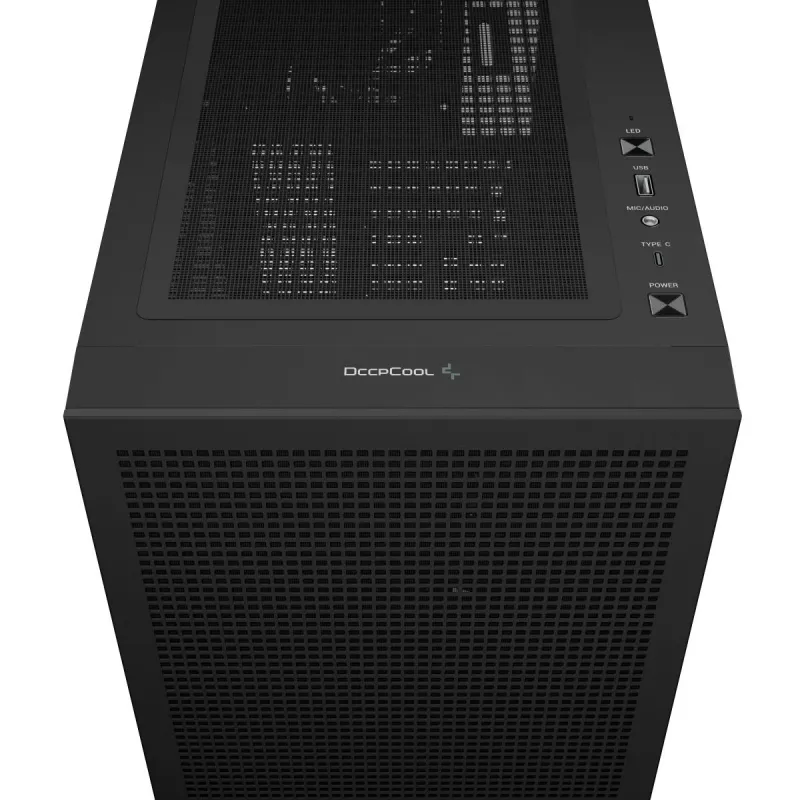 Caixa DEEPCOOL Ch560 Digital Torre Midi - preto