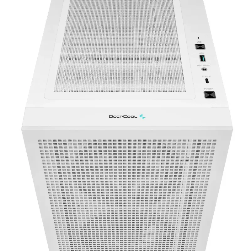 Caixa DEEPCOOL CH560 DIGITAL WH Torre Midi - branco