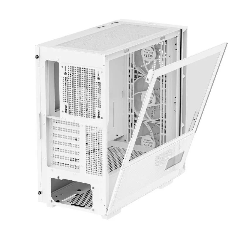Caixa DEEPCOOL CH560 DIGITAL WH Torre Midi - branco