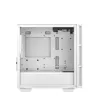 DeepCool CH360 caixa de PC Micro-ATX, vidro temperado, sem fonte de alimentação, branca