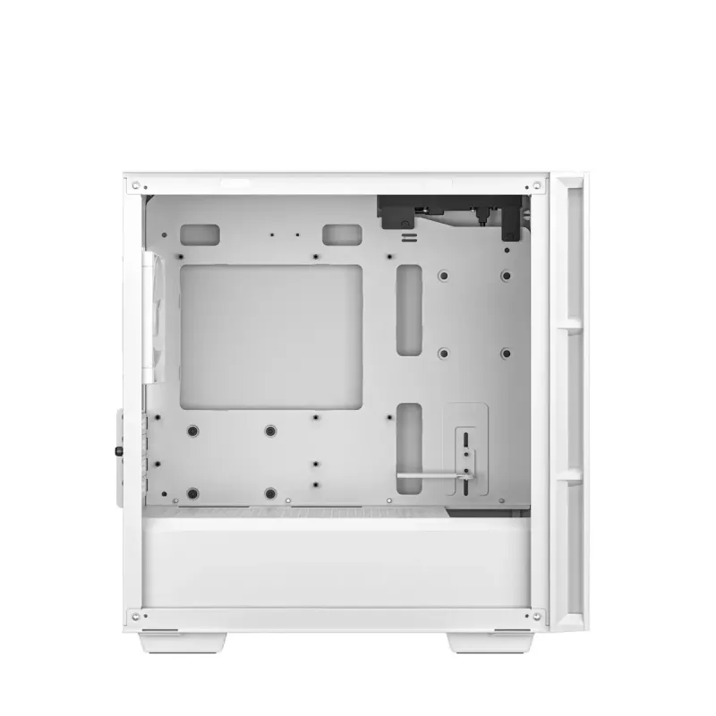 DeepCool CH360 caixa de PC Micro-ATX, vidro temperado, sem fonte de alimentação, branca