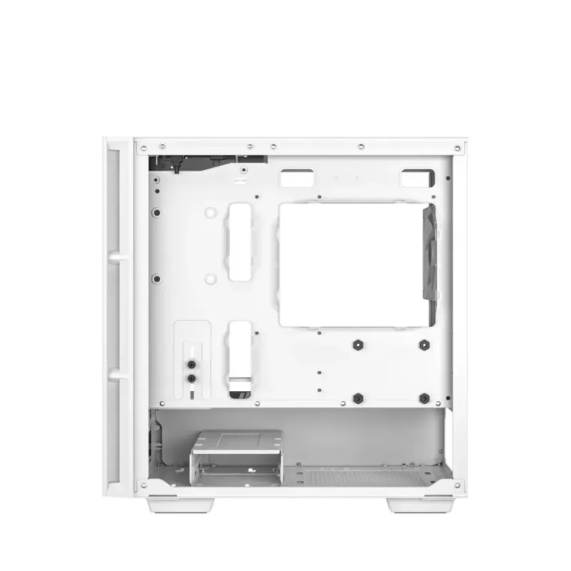 DeepCool CH360 caixa de PC Micro-ATX, vidro temperado, sem fonte de alimentação, branca