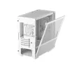 DeepCool CH360 caixa de PC Micro-ATX, vidro temperado, sem fonte de alimentação, branca