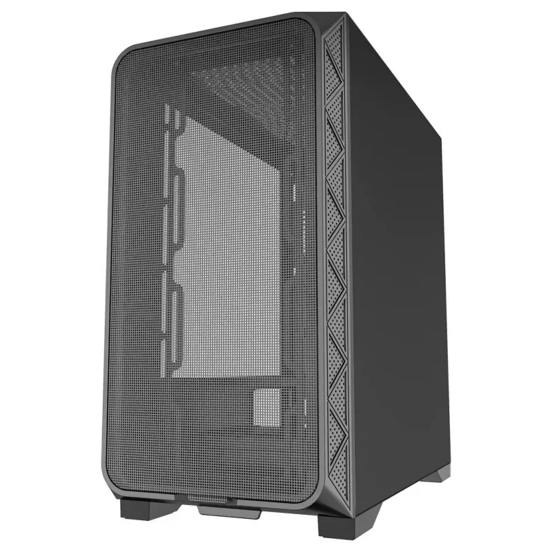 Caixa de computador Gembird CCC-FC-MK200 Caixa ATX preto