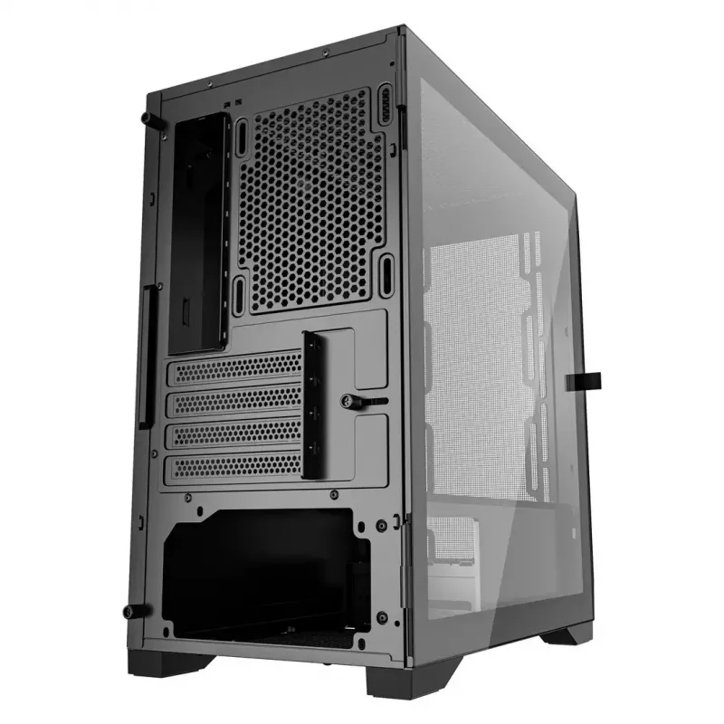 Caixa de computador Gembird CCC-FC-MK200 Caixa ATX preto