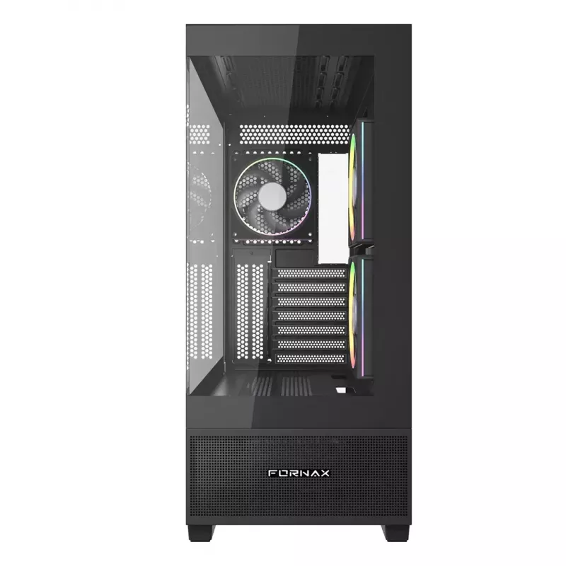 Caixa de computador GEMBIRD Fornax X550, ATX, preto