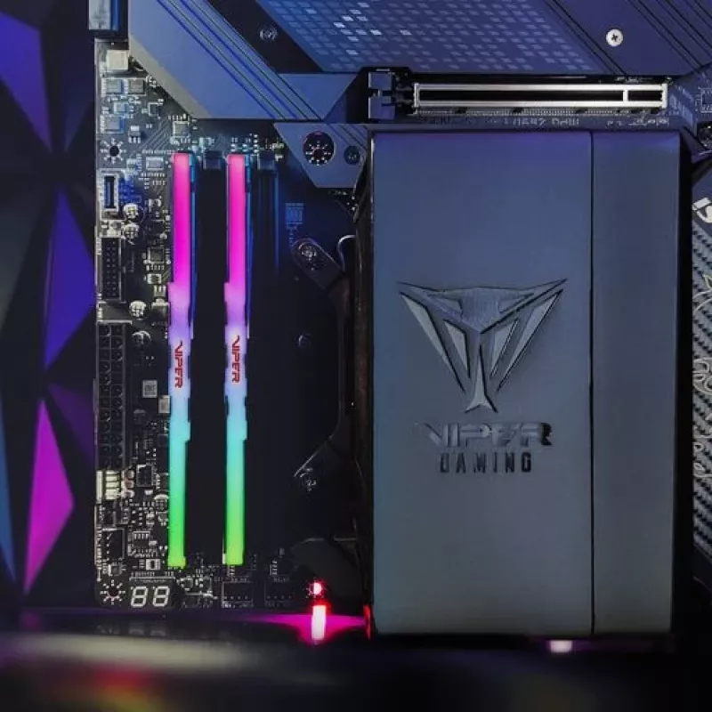 PATRIOT MEMORY Memória - Viper RGB - 32GB 2 X 16 GB DDR5 6400 MHz