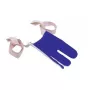 Ajuda para calçar meias SUNDO 25010 – Calçador de meias em nylon, azul