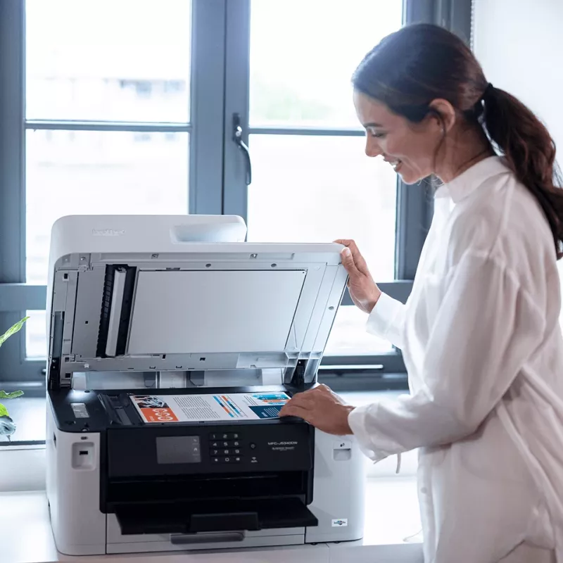 Impressora multifunções Brother MFC-J2340DW jato de tinta cor – A3, Duplex, Wi‑Fi, ADF 50, 1200x4800 dpi