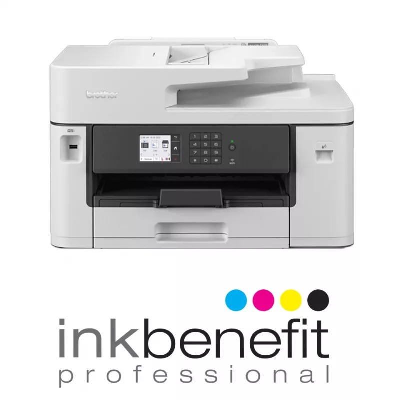 Impressora multifunções Brother MFC-J2340DW jato de tinta cor – A3, Duplex, Wi‑Fi, ADF 50, 1200x4800 dpi
