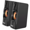 Altifalante de secretária com fios DEFENDER Aurora S8 — 2.0, 8 W RMS, alimentação USB, 3,5 mm, preto
