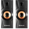 Altifalante de secretária com fios DEFENDER Aurora S8 — 2.0, 8 W RMS, alimentação USB, 3,5 mm, preto