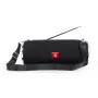 Altifalante portátil BT GEMBIRD com rádio FM e antena - preto