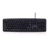 GEMBIRD KB-U-103 Standard - Teclado - com fios USB - preto - Qwerty US/Int'l