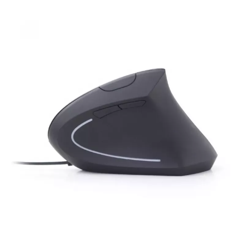 Rato ótico GEMBIRD MUS-ERGO-01 - ergonómico, 6 botões, roda, USB, preto