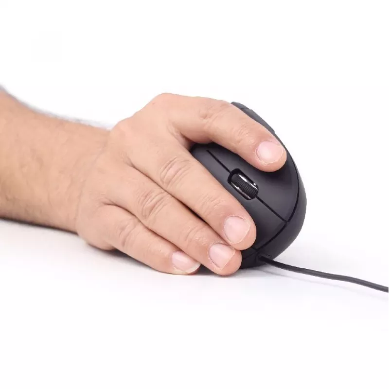 Rato ótico GEMBIRD MUS-ERGO-01 - ergonómico, 6 botões, roda, USB, preto