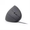 Rato ótico GEMBIRD MUS-ERGO-01 - ergonómico, 6 botões, roda, USB, preto