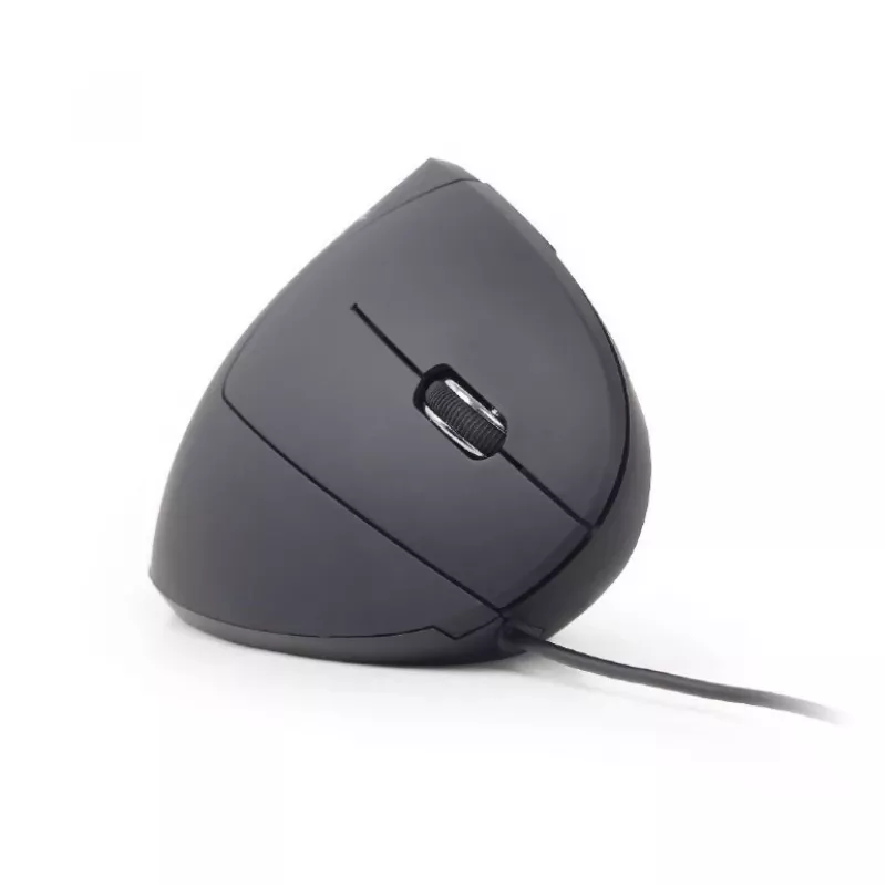 Rato ótico GEMBIRD MUS-ERGO-01 - ergonómico, 6 botões, roda, USB, preto
