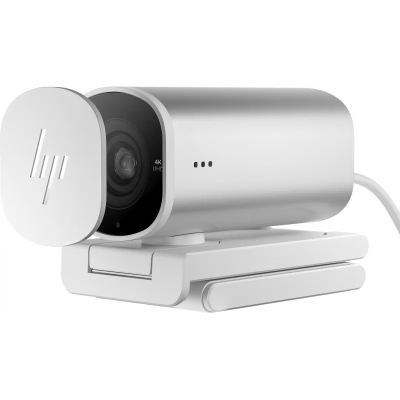 Webcam de streaming HP 960 4K, 8 MP, 3840 x 2160 píxeis, 4K Ultra HD, 30 fps, 5x, casa