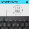 Teclado HP 350 compacto multi-dispositivo Bluetooth, sem fios, Bluetooth, mecânico, QWERTY, preto