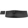 Teclado HP 965 ergonómico sem fios, formato completo (100%), sem fios, RF sem fios + Bluetooth, membrana, QWERTY, preto