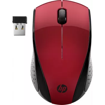 Rato sem fios HP 220 (Sunset Red)