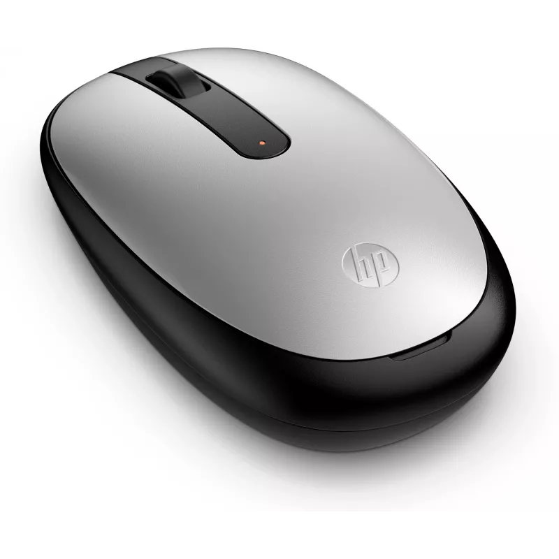 Rato Bluetooth HP 240 Pike Silver, ambidestro, ótico, Bluetooth, 1600 DPI, prateado