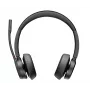 HP Poly Voyager 4320-M +cabo USB-A para USB-C +dongle BT700, Sem fios, Escritório/Callcenter, 20 - 20000 Hz, 162 g, Headset, Preto