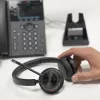 HP Poly Voyager 4320-M +cabo USB-A para USB-C +dongle BT700, Sem fios, Escritório/Callcenter, 20 - 20000 Hz, 162 g, Headset, Preto