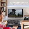 Techly ICTB9801TB Teclado Universal RF Wireless + Bluetooth QWERTY US English Preto