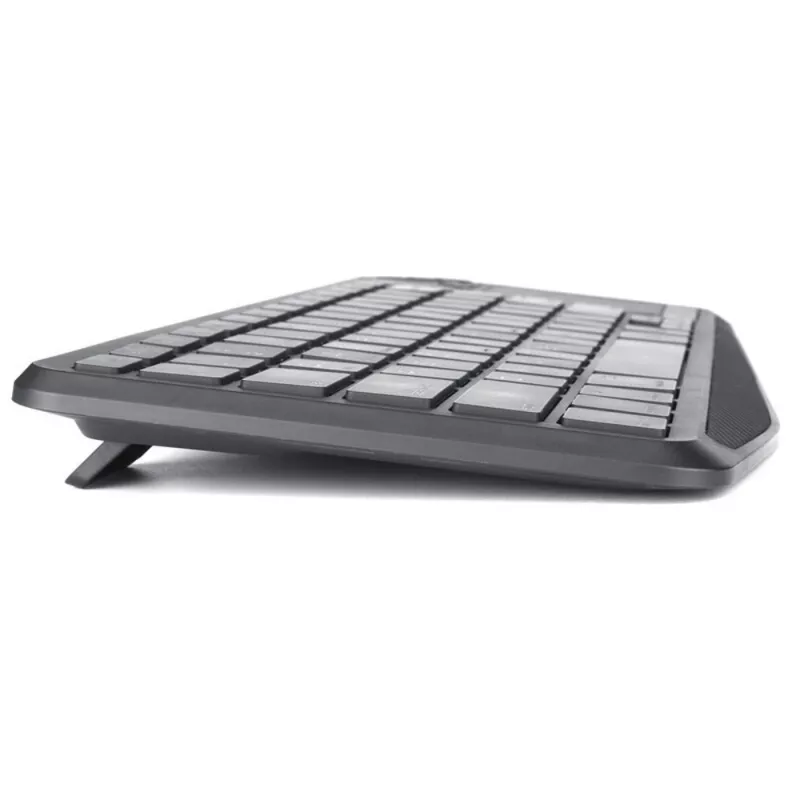 Techly ICTB9801TB Teclado Universal RF Wireless + Bluetooth QWERTY US English Preto