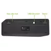 Techly ICTB9801TB Teclado Universal RF Wireless + Bluetooth QWERTY US English Preto