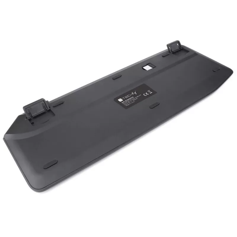Techly ICTB9801TB Teclado Universal RF Wireless + Bluetooth QWERTY US English Preto