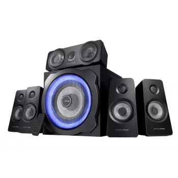 Conjunto de altifalantes Trust GXT 658 Tytan 5.1 90 W Universal Preto 5.1 canais