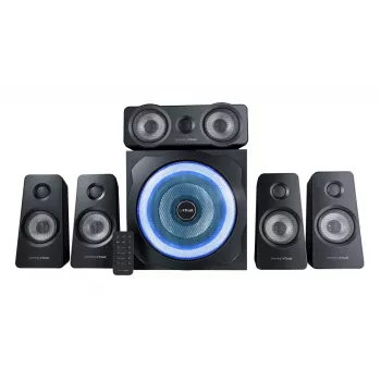Conjunto de altifalantes Trust GXT 658 Tytan 5.1 90 W Universal Preto 5.1 canais