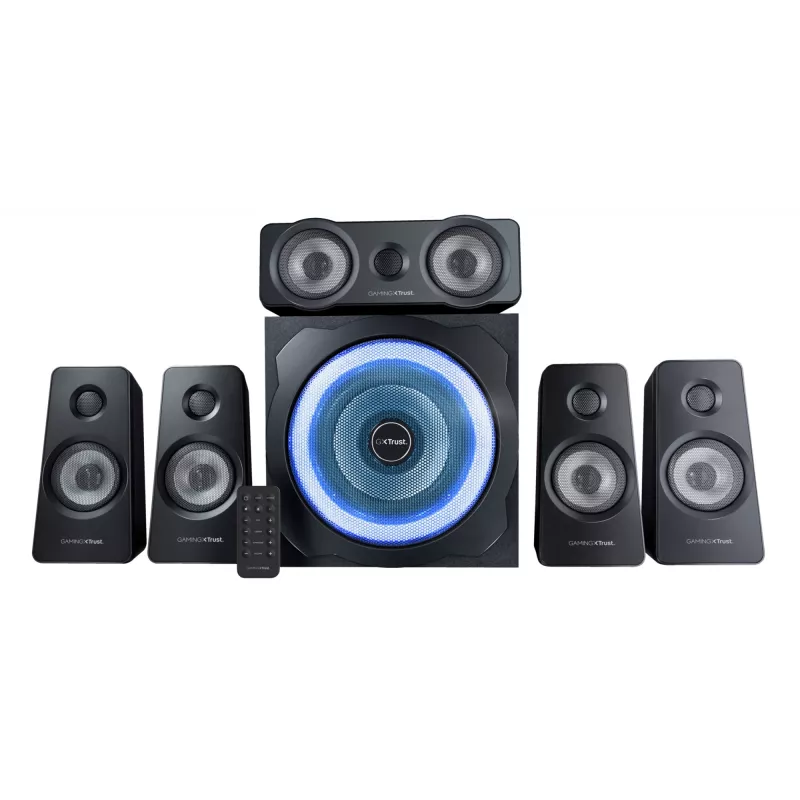 Conjunto de altifalantes Trust GXT 658 Tytan 5.1 90 W Universal Preto 5.1 canais