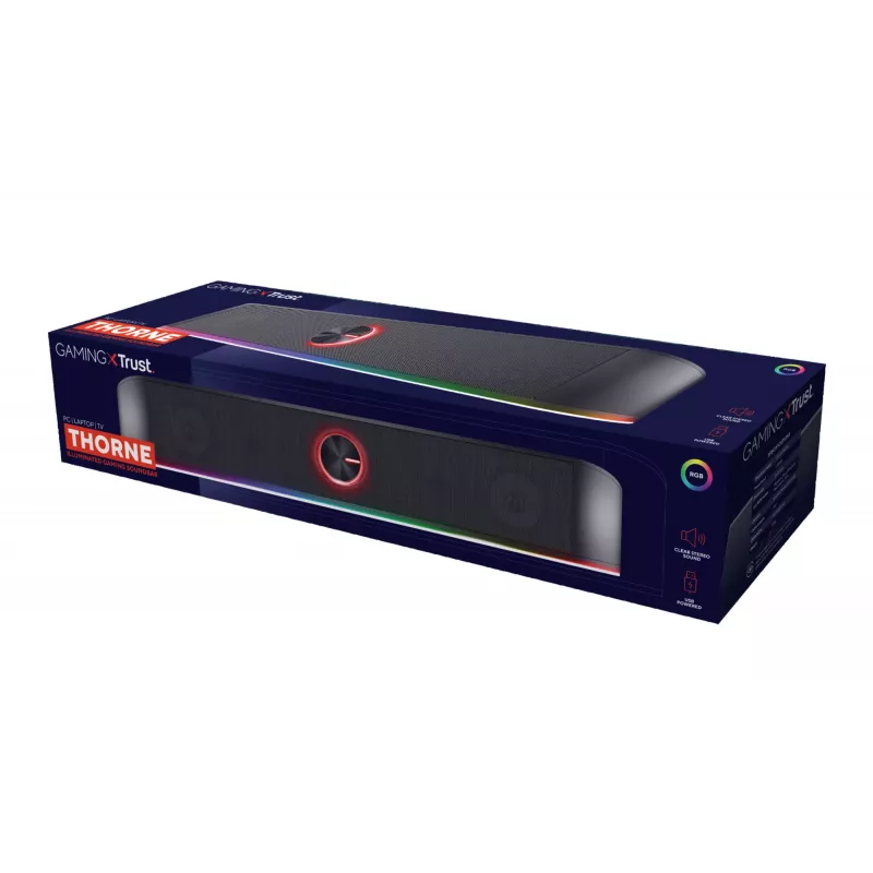 Trust GXT 619 Thorne Preto 2.0 canais 6 W