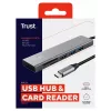 Trust Halyx USB 3.2 Gen 1 (3.1 Gen 1) Type-C 104 Mbit/s Alumínio