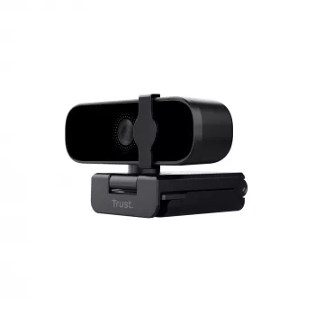 Trust Tanor Webcam 1920 x 1080 Píxeis USB Preto