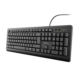 Trust Primo Teclado Universal USB QWERTY US-Inglês Preto