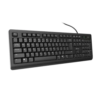 Trust Primo Teclado Universal USB QWERTY US-Inglês Preto