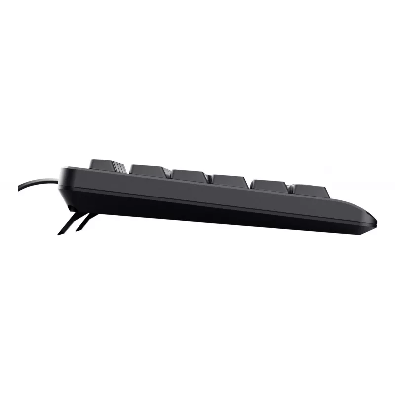 Trust 24639 Teclado Office USB US-Inglês Preto