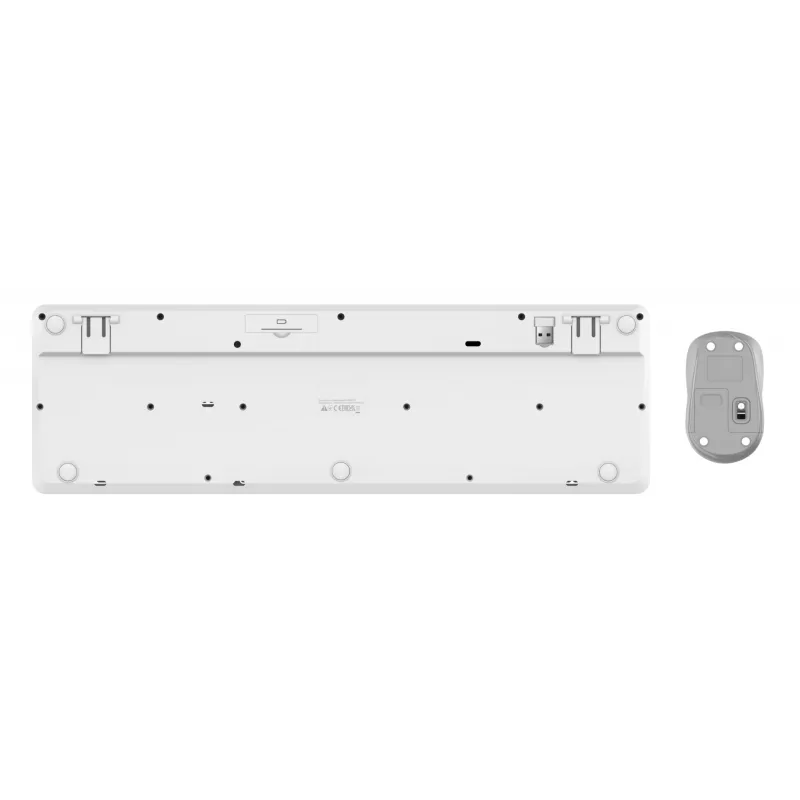 Trust Ody II Teclado Rato incluído Home/Office RF Wireless QWERTY US-Inglês Branco