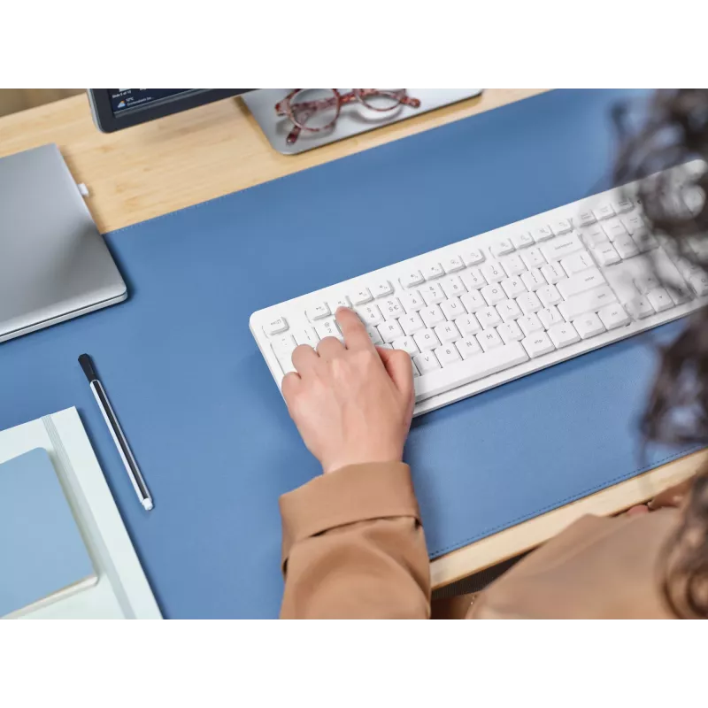 Trust Ody II Teclado Rato incluído Home/Office RF Wireless QWERTY US-Inglês Branco