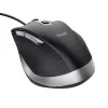 Trust Fyda Rato com fios, Destro, Ótico, USB Type-A, 5000 dpi, Preto