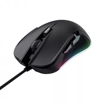 Trust GXT 922 YBAR Rato Gaming para destros, USB Type-A, ótico, 7200 DPI