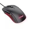 Trust GXT 922 YBAR Rato Gaming para destros, USB Type-A, ótico, 7200 DPI