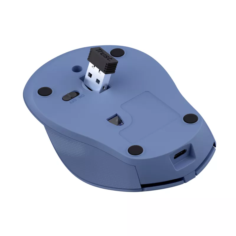 Trust Zaya Rato Escritório Ambidestro RF Wireless Ótico 1600 DPI