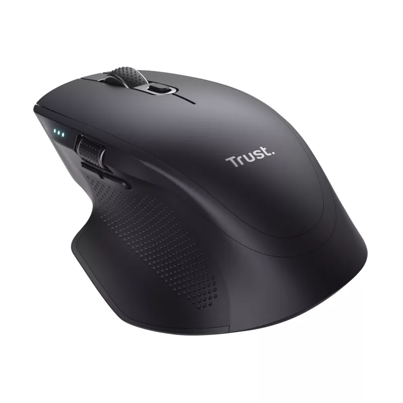 Rato Trust Ozaa+ Escritório Mão direita RF Wireless + Bluetooth 3200 DPI
