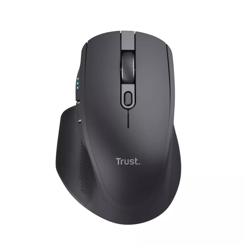 Rato Trust Ozaa+ Escritório Mão direita RF Wireless + Bluetooth 3200 DPI